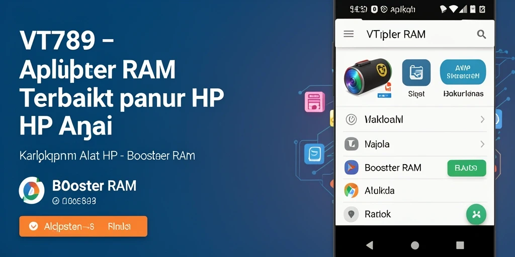 Screenshot utama VT789 menunjukkan antarmuka aplikasi yang sederhana dan fungsional.